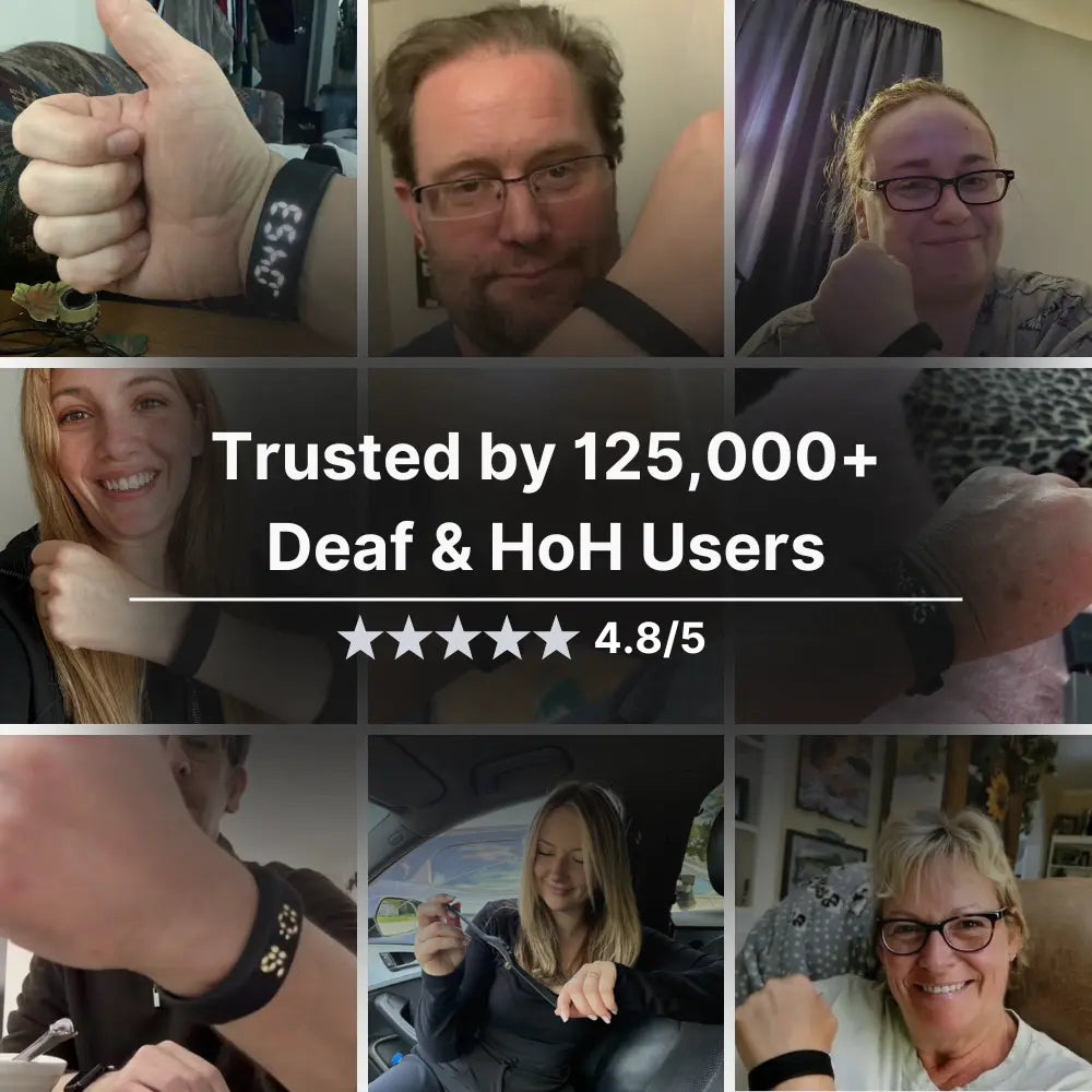 Rise Band - Silent Vibrating Alarm for Deaf & HoH